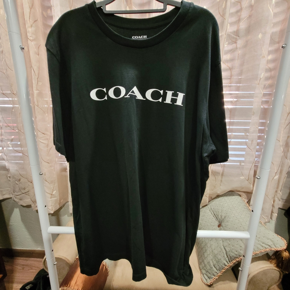 Coach Classic Black Short Sleeve Tee